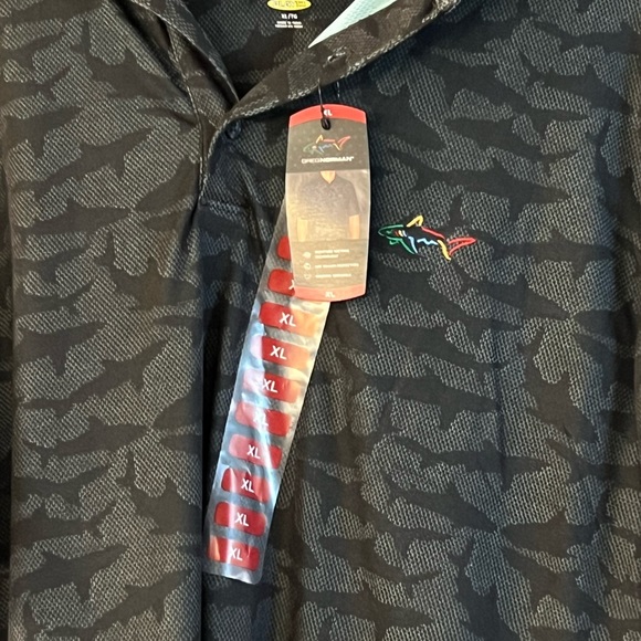 Greg Norman SHARK shirt. XL. men’s ‼️ NWT.  KILLER Awesome shirt. - Picture 5 of 5